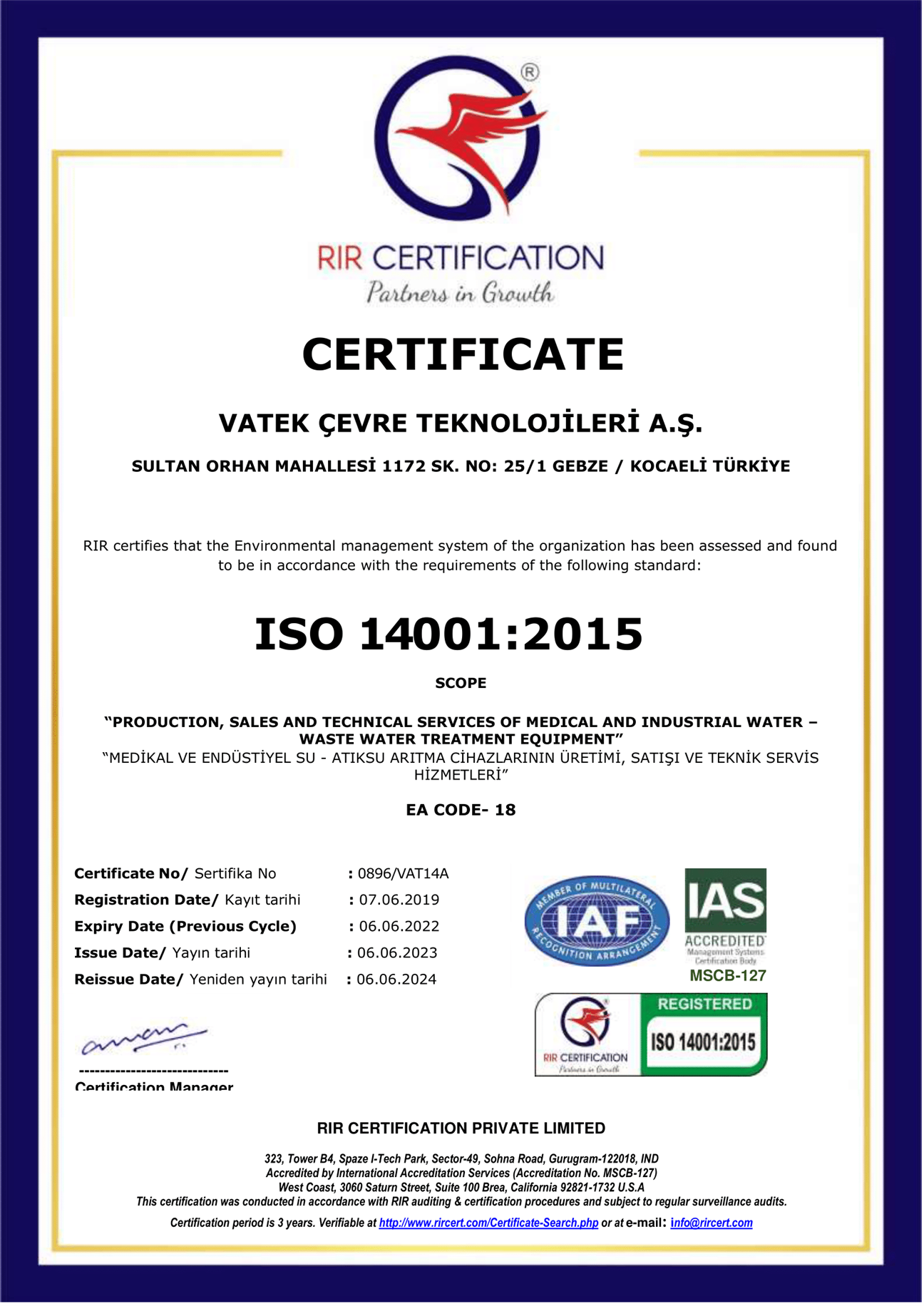 ISO 14001